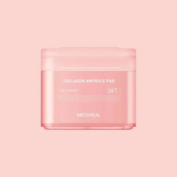 MEDIHEAL COLLAGEN AMPOULE PAD 100枚 MEDIHEAL Collagen Ampoule Pad 100 Sheets (120mL) – Kbeauty Canada