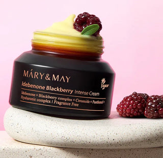 Mary&May Idebenone + Blackberry Intense Cream - Kbeauty Canada