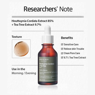 Mary&May Houttuynia Cordata +Tea Tree Serum