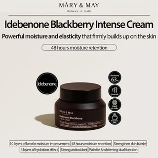 Mary&May Idebenone + Blackberry Intense Cream