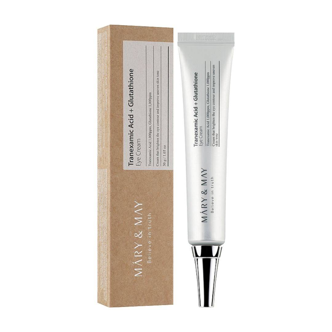Mary&May Tranexamic Acid+ Glutathion Eye Cream Kbeauty Canada Mary&May Tranexamic Acid+ Glutathion Eye Cream Kbeauty Canada