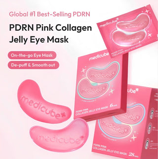 Medicube PDRN PINK COLLAGEN JELLY EYE MASK (28 POUCH)