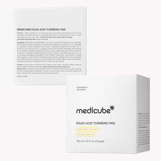 MEDICUBE Kojic Acid Turmeric Toner Pad 70pcs