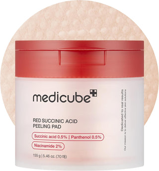 MEDICUBE Red Succinic Acid Peeling Pad 155g