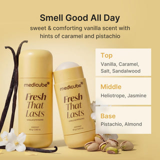 Medicube Vanilla & Pistachio Deodorant 83g - Kbeauty Canada