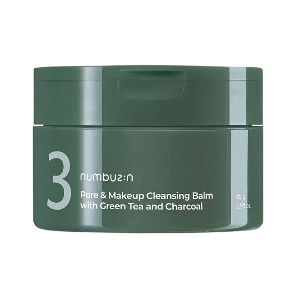 CHURUM 化粧下地 3個セット 30g NUMBUZIN No.3 Pore & Makeup Cleansing Balm with Green Tea and