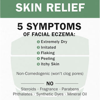OLAY Sensitive Eczema Therapy Face Moisturizer Skin Relief Cream Fragrance-Free Skin Care Treatment with Colloidal Oatmeal 50mL - Kbeauty Canada