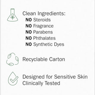 OLAY Sensitive Eczema Therapy Face Moisturizer Skin Relief Cream Fragrance-Free Skin Care Treatment with Colloidal Oatmeal 50mL - Kbeauty Canada