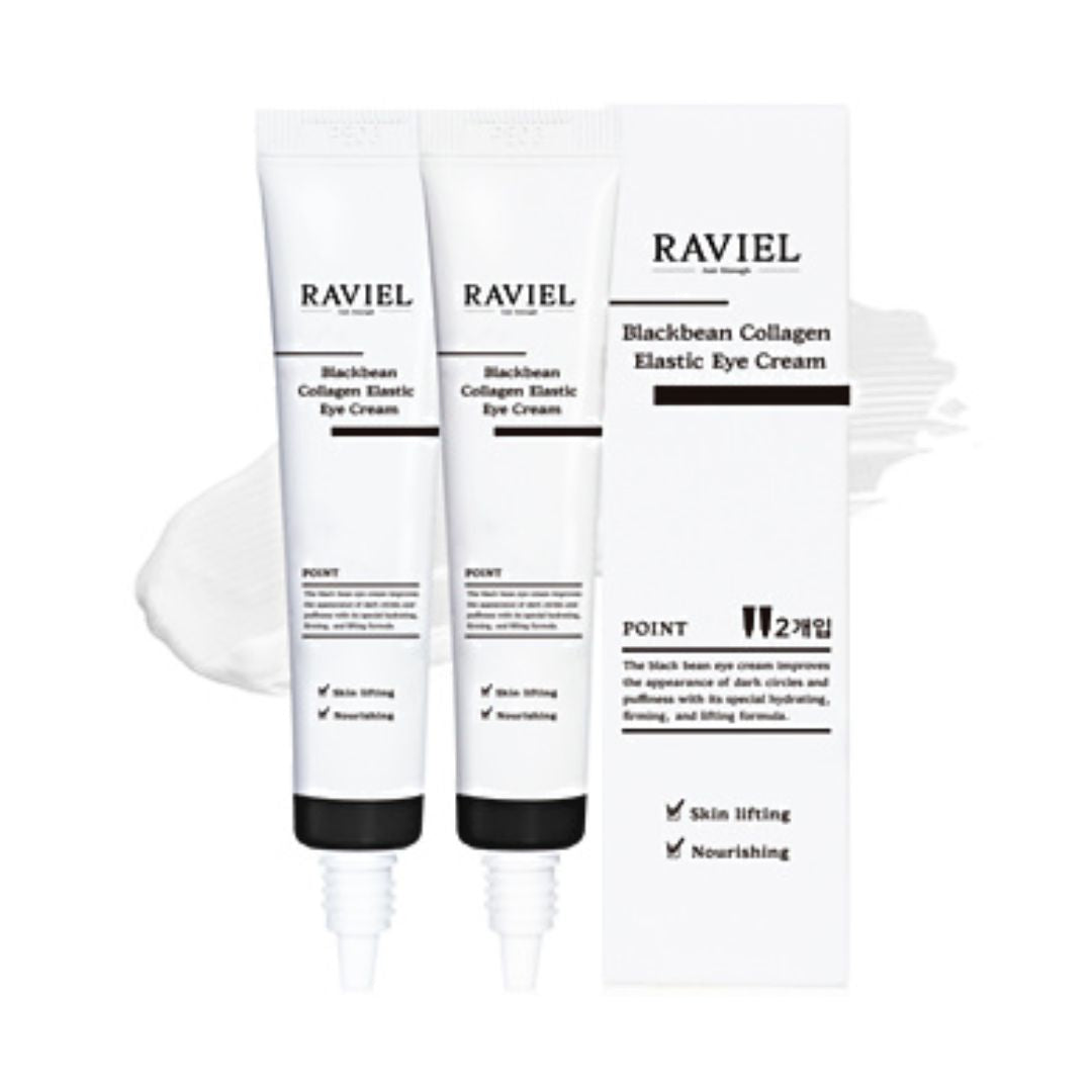 Raviel Black Bean Repairing Eye Cream (30ml x 2) - Kbeauty Canada