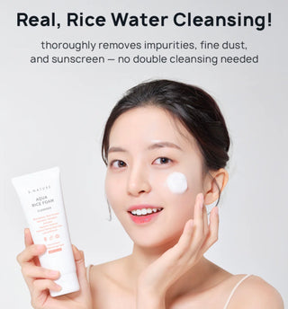 S.NATURE Aqua Rice Foam Cleanser 80ml