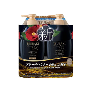 SHISEIDO Tsubaki Premium Ex Damage Care & Repair Shampoo and Conditioner Set 800mL