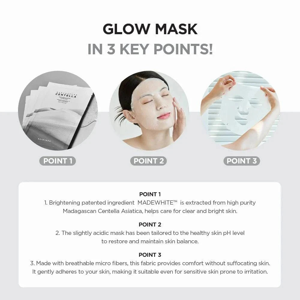 SKIN1004 Madagascar Centella Tone Brightening Glow Mask 25mL