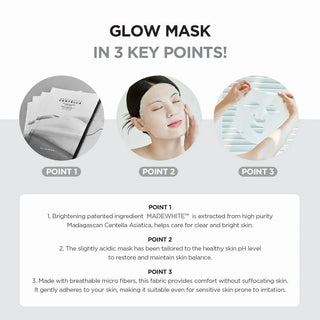 SKIN1004 Madagascar Centella Tone Brightening Glow Mask 25mL (1ea) - Kbeauty Canada