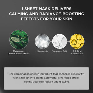 SKIN1004 Madagascar Centella Tone Brightening Glow Mask 25mL (1ea) - Kbeauty Canada