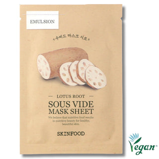 SKINFOOD Lotus Root Sous Vide Mask Sheet 20g - Kbeauty Canada