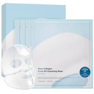 SUNGBOON EDITOR Deep Collagen Hyalu-B5 Hydrating Mask 37g (1 sheet each)