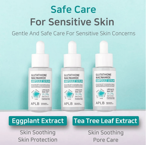 APLB Glutathione Niacinamide Ampoule Serum 40mL Kbeauty Canada APLB Glutathione Niacinamide Ampoule Serum 40mL Kbeauty Canada