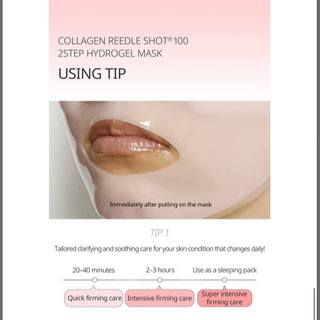 VT Collagen Reedle Shot 100 2-Step Mask (1.5g + 33g)