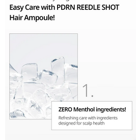 VT PDRN Reedle Shot Hair Ampoule 300dL 15mL