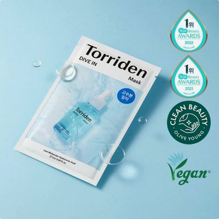 TORRIDEN Dive-In Low Moledulcar Hyaluronic Acid Face Mask (1ea) - Kbeauty Canada