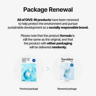 TORRIDEN Dive-In Low Moledulcar Hyaluronic Acid Face Mask (1ea) - Kbeauty Canada