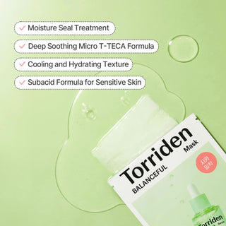 TORRIDEN Balanceful Cica Mask 27mL - Kbeauty Canada