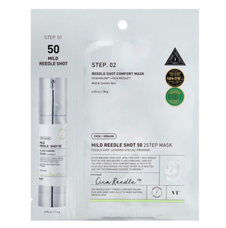 VT COSMETICS Mild Reedle Shot 50 2 Step Mask 1.5g (1 EA) - Kbeauty Canada