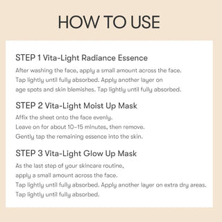 VT CICA Vita-Light All-in-One 3-Step Mask