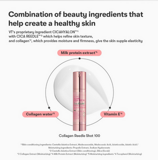 VT Collagen Reedle Shot 100 Stick Pouch 2mL x 10ea - Kbeauty Canada