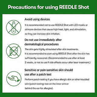 VT Reedle Shot 100 Stick Pouch 2mL x 10ea - Kbeauty Canada