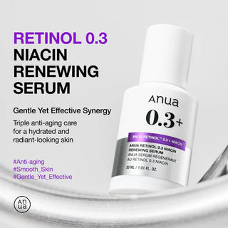 ANUA Nano Retinol 0.3% Niacin Renewing Serum - Kbeauty Canada