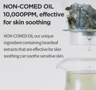 Anua Heartleaf Pore Control Cleansing Oil bottle with label, designed for deep cleansing and pore tightening.