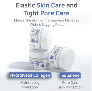 APLB Azelaic Acid Peptide Facial Cream in 55mL jar, nourishing skincare with soothing ingredients for healthy skin.