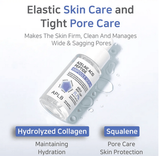 APLB Azelaic Acid Peptide Ampoule Serum in 40mL bottle, clear serum with a dropper for skin brightening and soothing benefits.