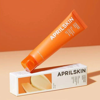 April Skin Carrotene Clarifying Cream 60ml jar with white and orange packaging, showcasing the skincare product on a clean surface.
