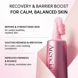 Arencia PDRN Booster Shot 30ml bottle, clear serum in a small cosmetic applicator bottle, designed for skin rejuvenation.