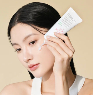 Axis-Y Heartleaf My Type Calming Cream in 60mL jar, featuring a soothing skincare cream with natural ingredients for calm skin.