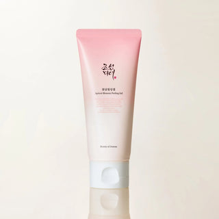 Beauty of Joseon Apricot Blossom Peeling Gel in 100mL bottle, a gentle cleansing gel with apricot blossom extract for smooth skin.