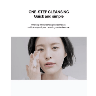 CELIMAX One Step Mild Cleansing Pad, 170ml, 60-count, gentle skincare pad for cleansing and refreshing skin.