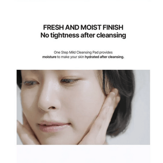 CELIMAX One Step Mild Cleansing Pad, 170mL, 60 count, gentle skincare pad for cleansing and refreshing skin.