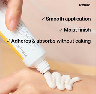 CELIMAX Pore+Dark Spot Brightening Cream in 35ml jar, showing smooth cream with brightening and pore-refining benefits.