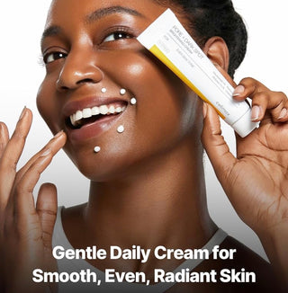 CELIMAX Pore+Dark Spot Brightening Cream in 35ml jar, showing the smooth creamy texture and brightening formula.