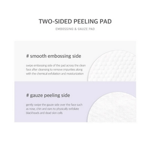 CELIMAX Jiwoogae Heartleaf BHA Peeling Pad for skin care, 60pcs, 125mL, showing the product's packaging and pads.