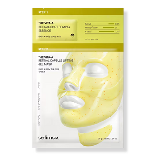 celimax THE VITA-A Retinal Shot Tightening 2-Step Gel Mask (1ea) - 
Kbeauty Canada