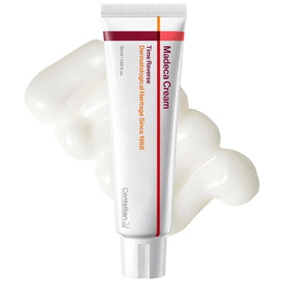 Centellian24 Madeca Cream Time Reverse jar, 50ml, featuring a sleek container with the cream inside, designed for skin renewal.