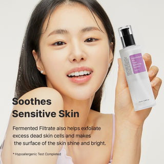 COSRX Galactomyces 95 Tone Balancing Essence bottle, showcasing the skincare product with minimal packaging and clear labeling.