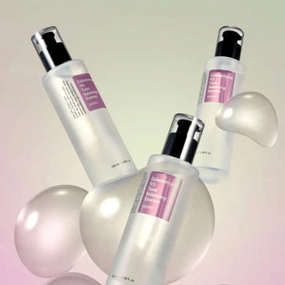 COSRX Galactomyces 95 Tone Balancing Essence in a clear bottle, featuring the brand logo and product label.
