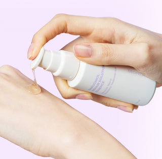 Deoproce Bakuchiol Repair Solution Essence 50ml bottle, clear liquid essence with a minimalist label for skincare repair.