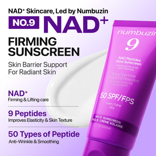 NUMBUZIN No.9 NAD PEPTIDES Glow Sunscreen-DIN 02565048