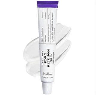 Cream jar of Dr. Althea PDRN Reju 5000 Cream, a 20ml skincare product with nourishing and rejuvenating formula.